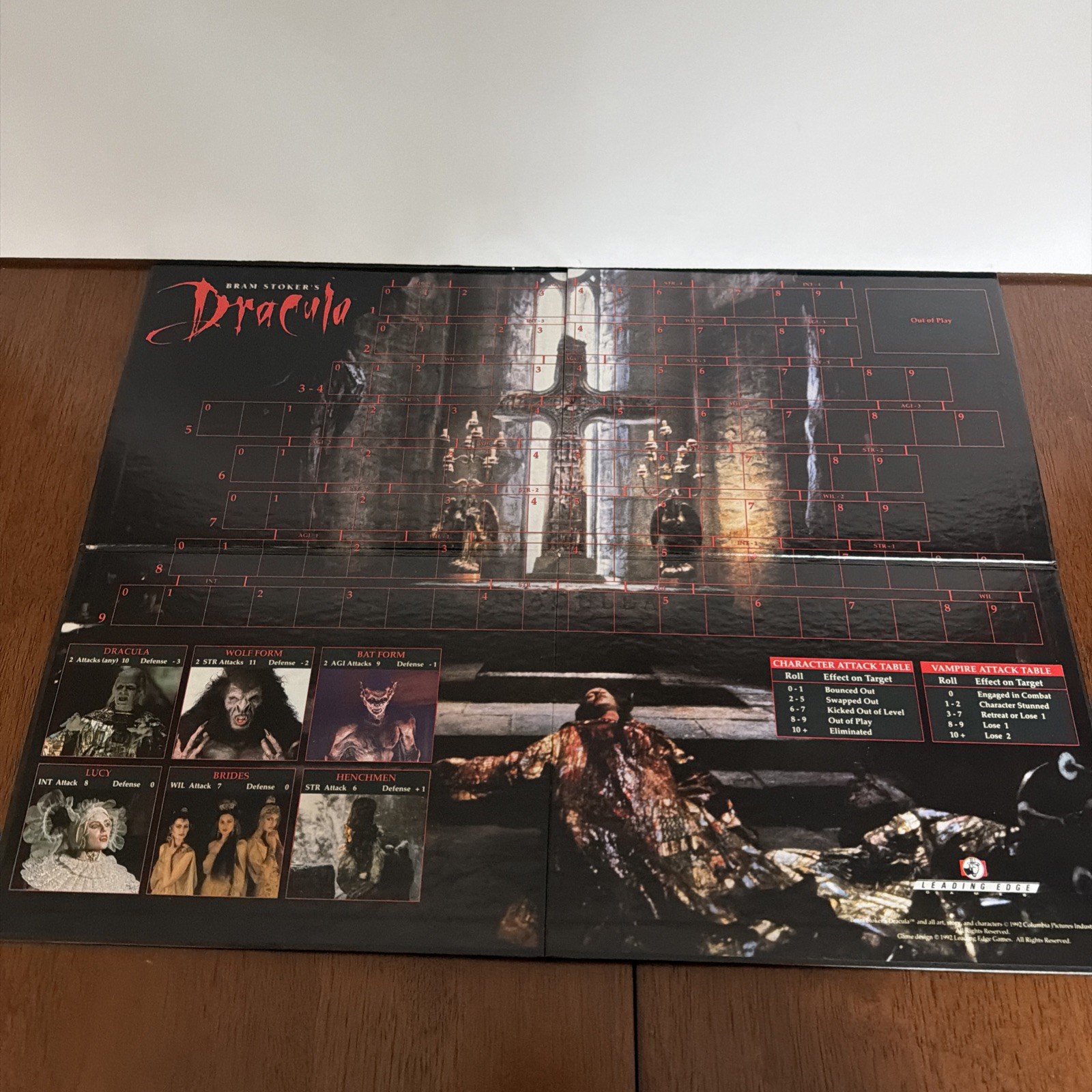 1992 Bram Stokers Dracula Board Game Complete, Leading Edge Love Never Dies Read