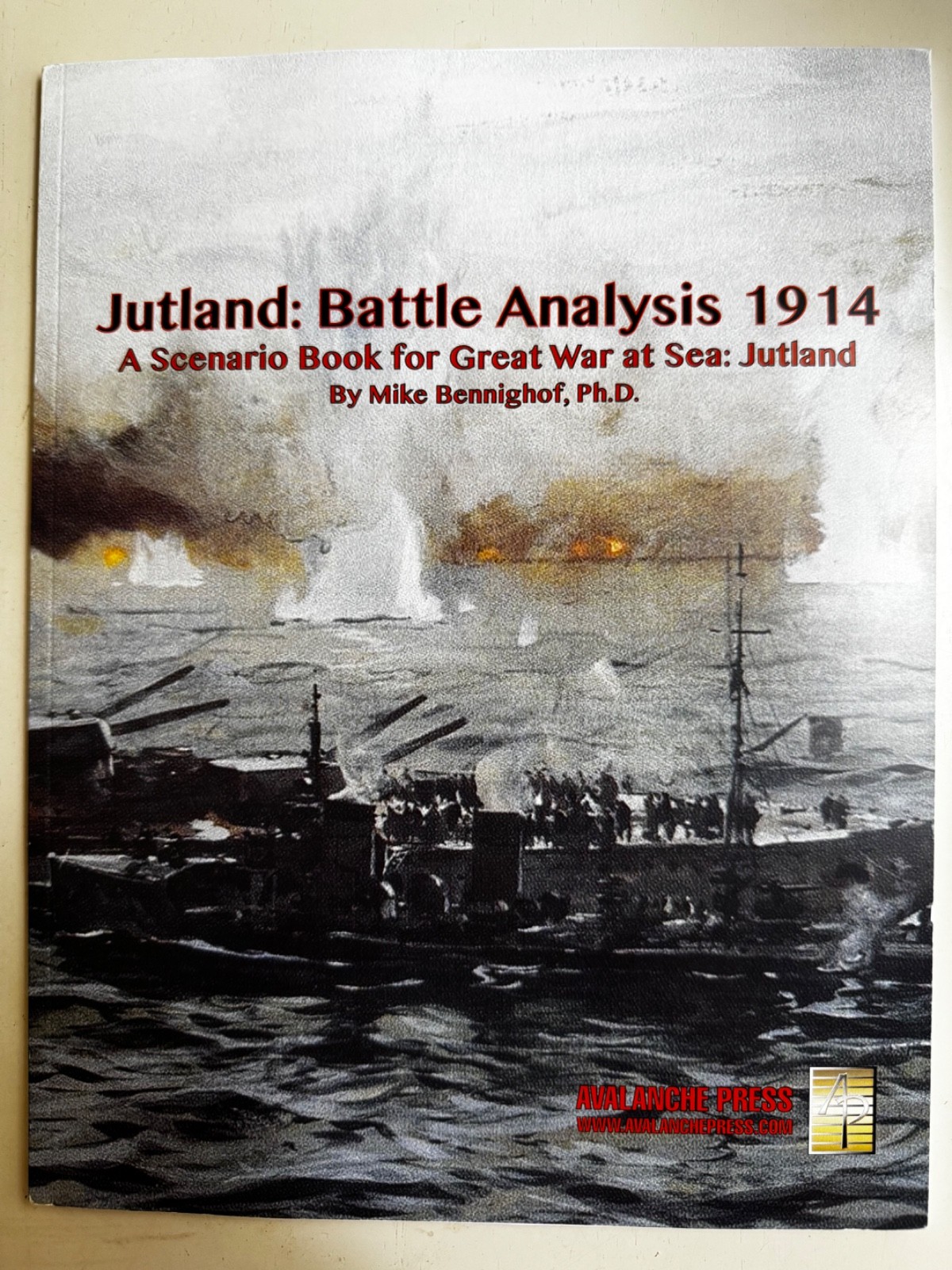 Avalanche Press Jutland Battle Analysis 1914 Great War ant Sea Scenario Book.