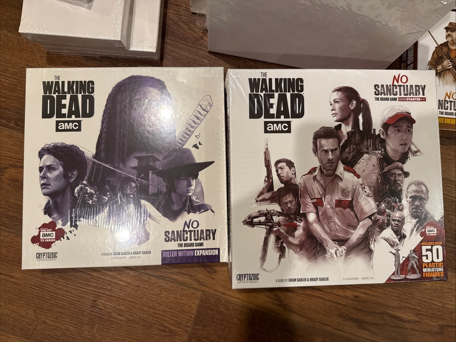 Cryptozoic AMC The Walking Dead – No Sanctuary Tier Pledge + All SG + Extras