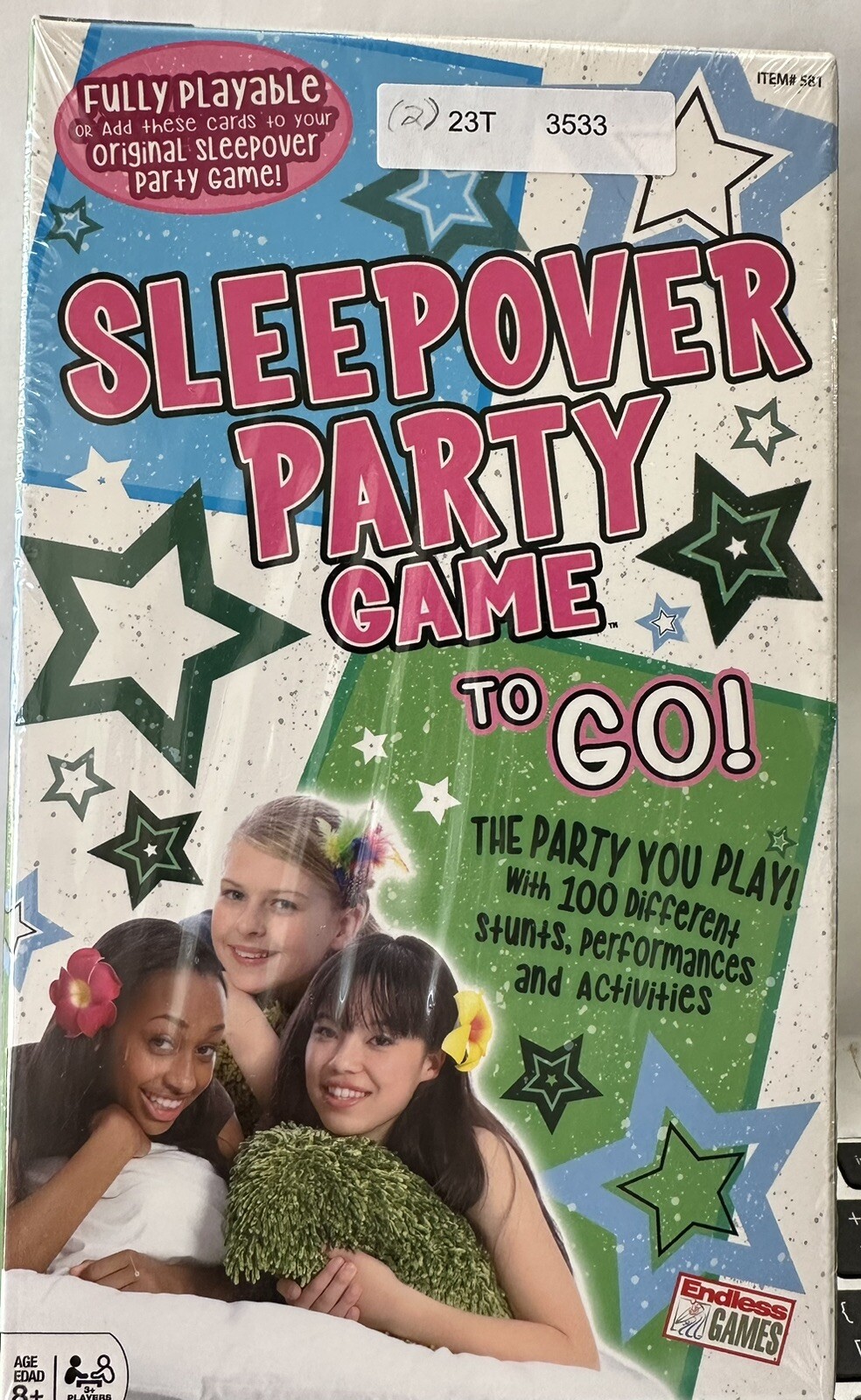 Sleepover Party Game To Go! Fun Girls Night Game with 100 Activities! NEW