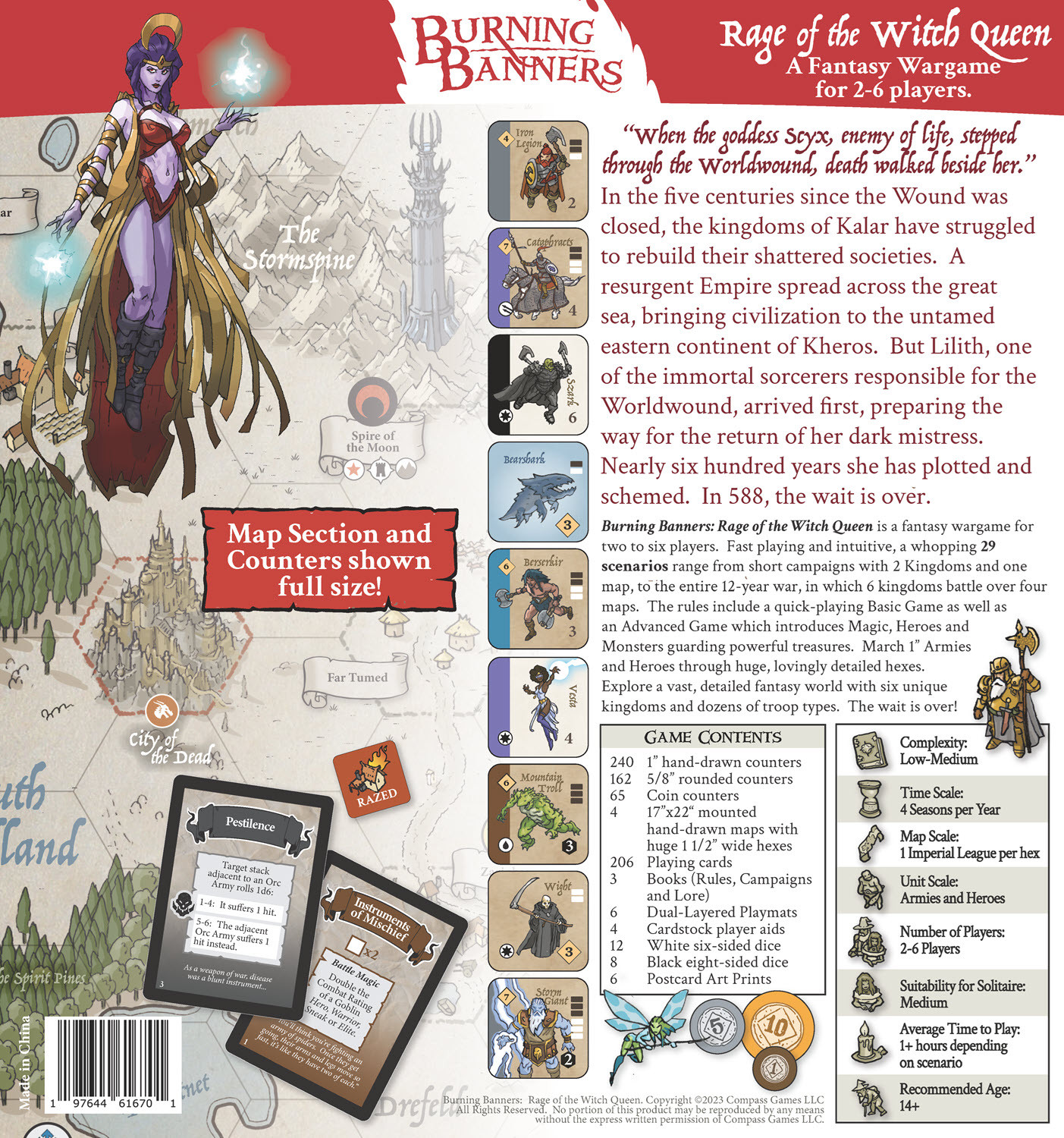 Compass Games Burning Banners: Rage of the Witch Queen