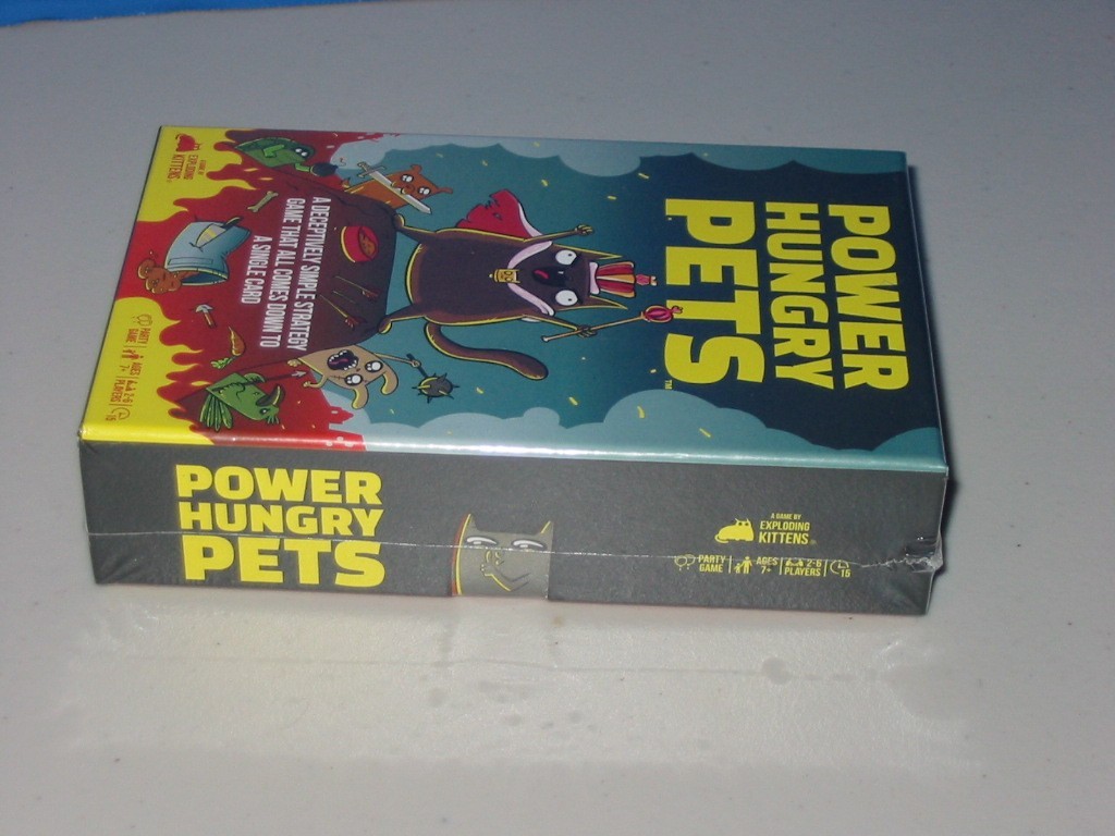 Power Hungry Pets Card Game – 2023 Exploding Kittens New Factory sealed
