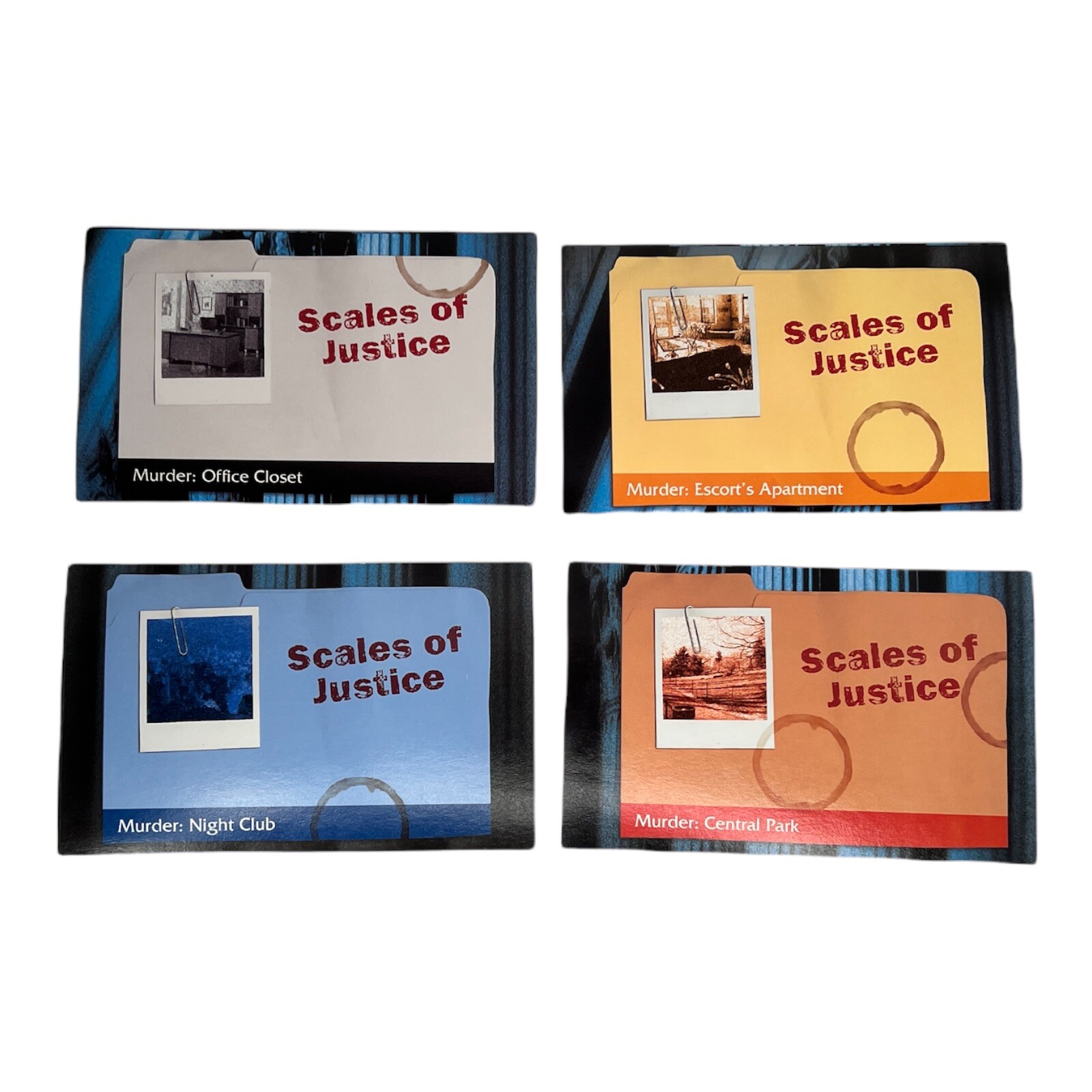 Law & Order Detective Game In Tin Box – EUC – COMPLETE – Cardinal