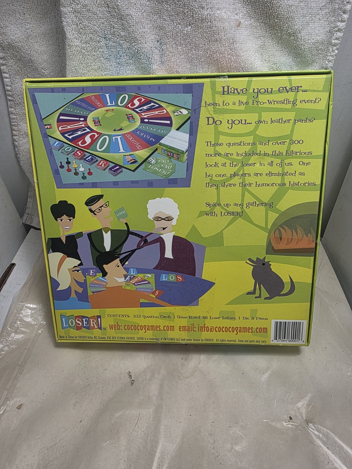 Cococo “Loser” Multi Player Board Game ( Complete)