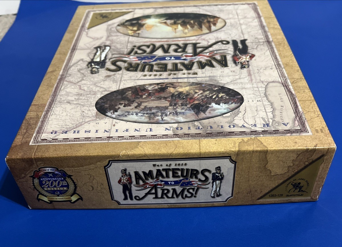 Amateurs To Arms: War Of 1812. 200th Anniversary Ed. Clash Of Arms. Punched