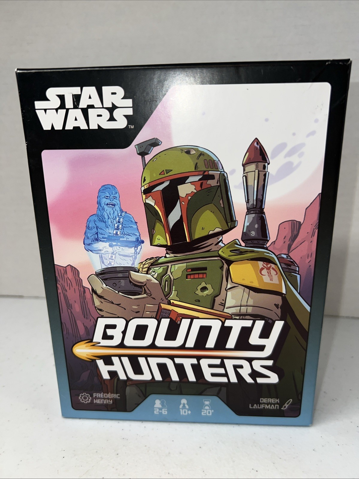 Star Wars: Bounty Hunters Fast Paced Drafting Card Game by Zygomatic NIB