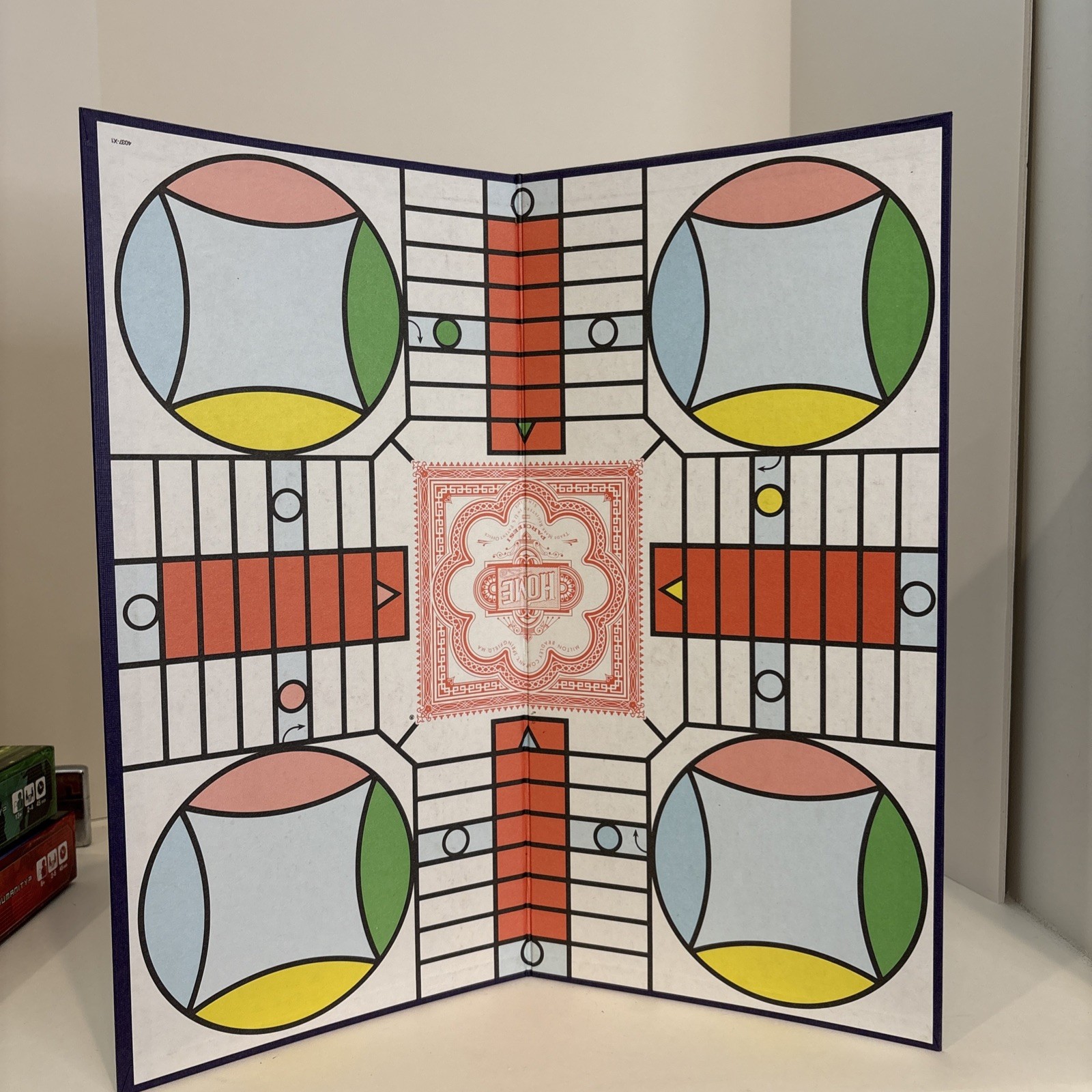 1989 Milton Bradley – Parcheesi Board Game – INCOMPLETE