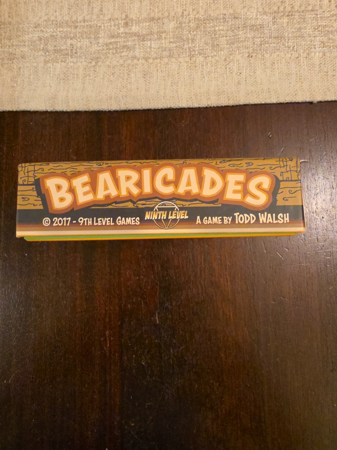 Bearicades Survival of the Forest Strategy Card Game by 9th Level Games, EUC