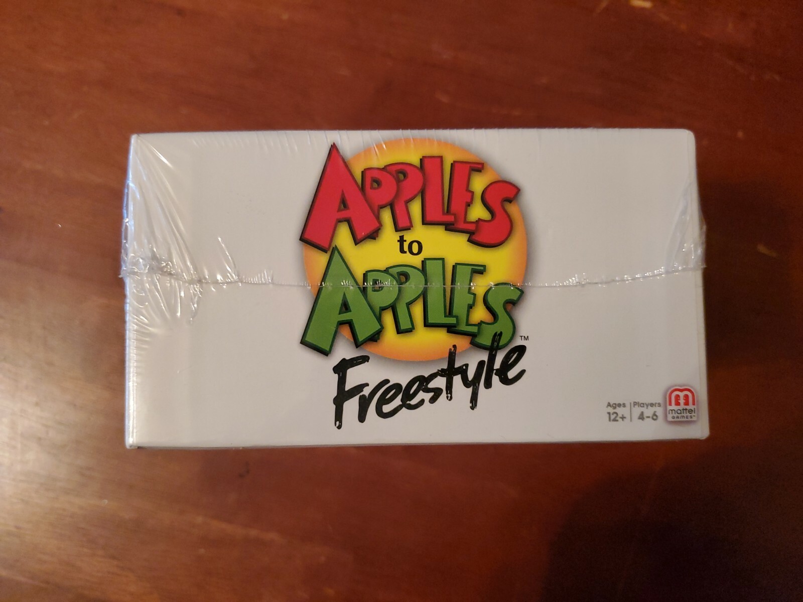 New Sealed Apples to Apples Freestyle Game Ages 12+ 4-6 Players By Mattel Laughs