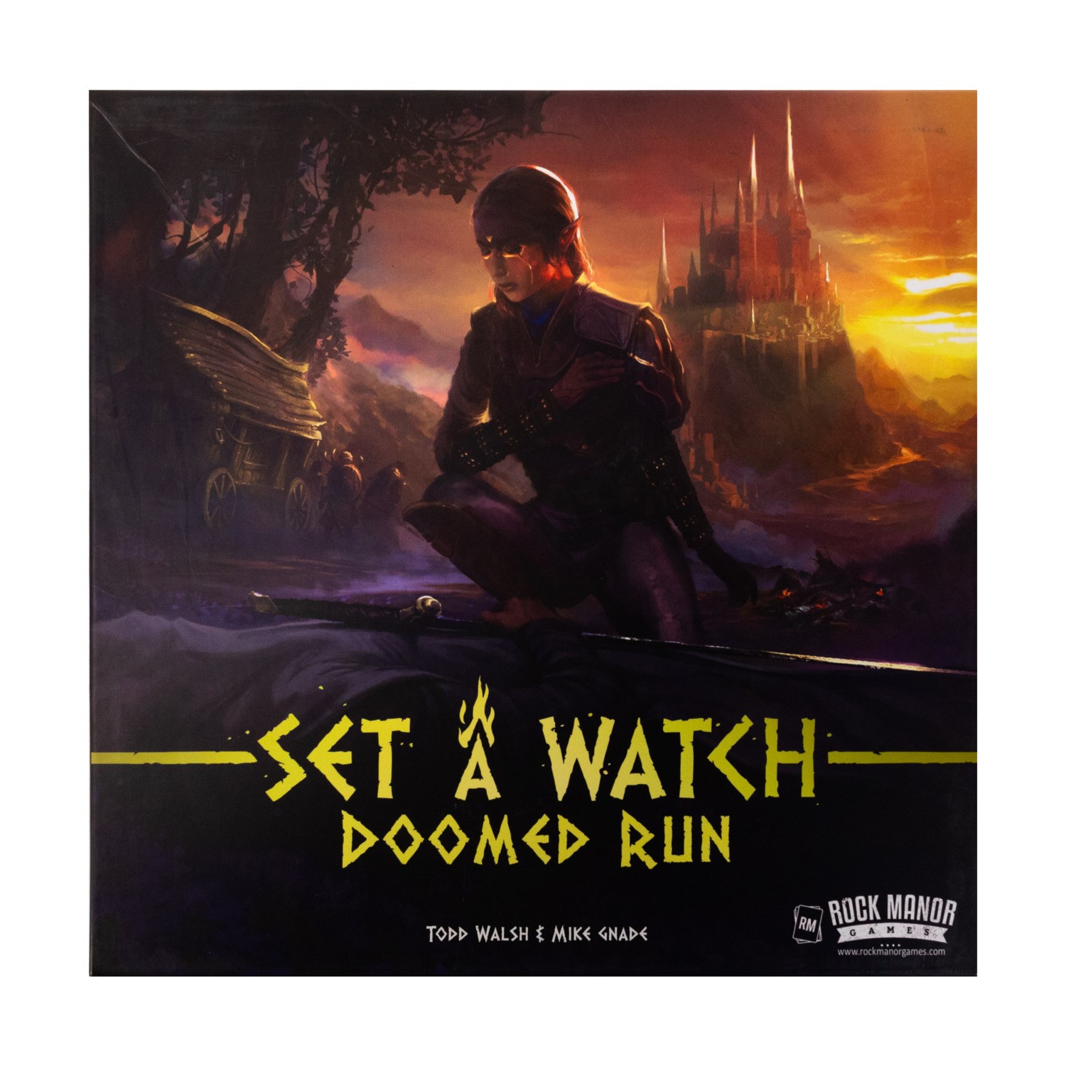 Rock Manor Set A Watch Collection #2 – Base Game + 3 Expansions! VG+/EX
