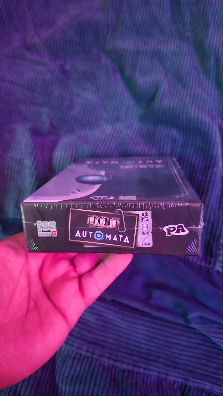 Automata Noir Deductive Mystery Card Board Game Level 99 Games 2018 NEW SEALED!!