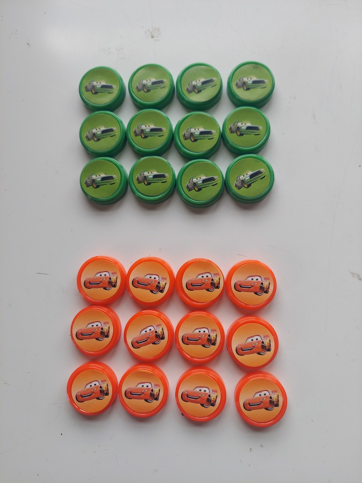 Disney Pixar Cars Checkers Tic Tac Toe Go Fish Crazy Eights Games Complete