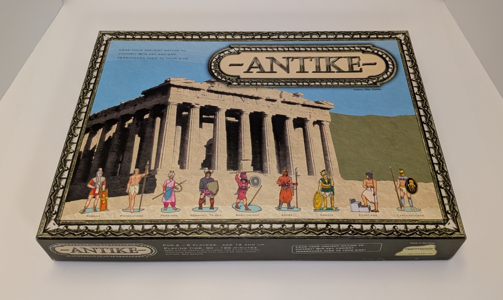 Antike Board Game Rio Grande Games Mac Gerdts Rondel Strategy 2005 Complete