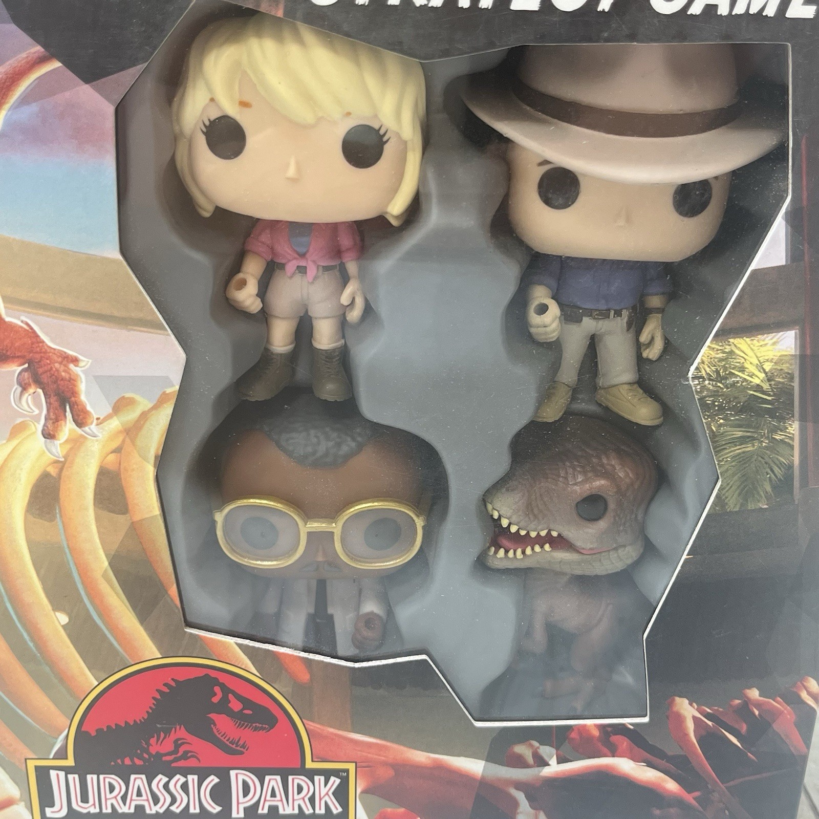 Funko Pop FunkoVerse Jurassic Park 100 Strategy Game New Sealed No Shrink 2020
