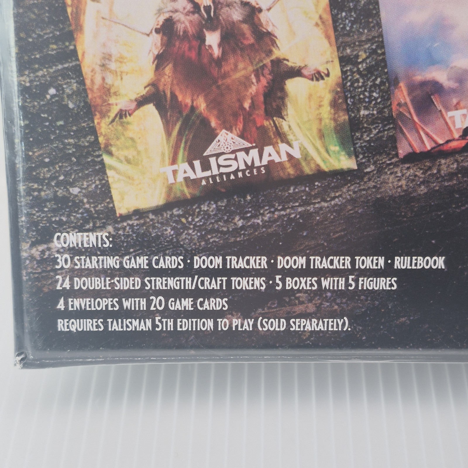 Hasbro Talisman Alliances Fate Beckons Board Game Talisman Expansion Co-op Game
