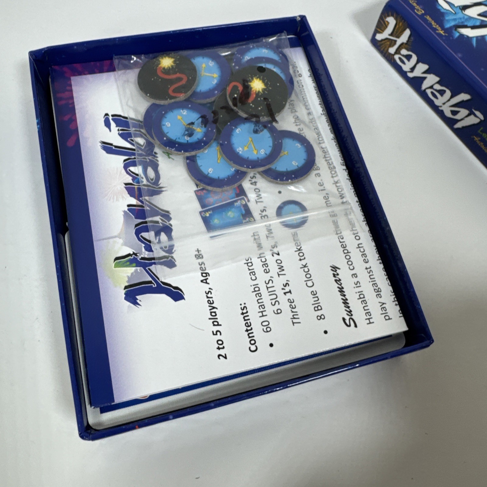 HANABI Card Game Coop Strategy Fun Groups & Parties Easy Fireworks