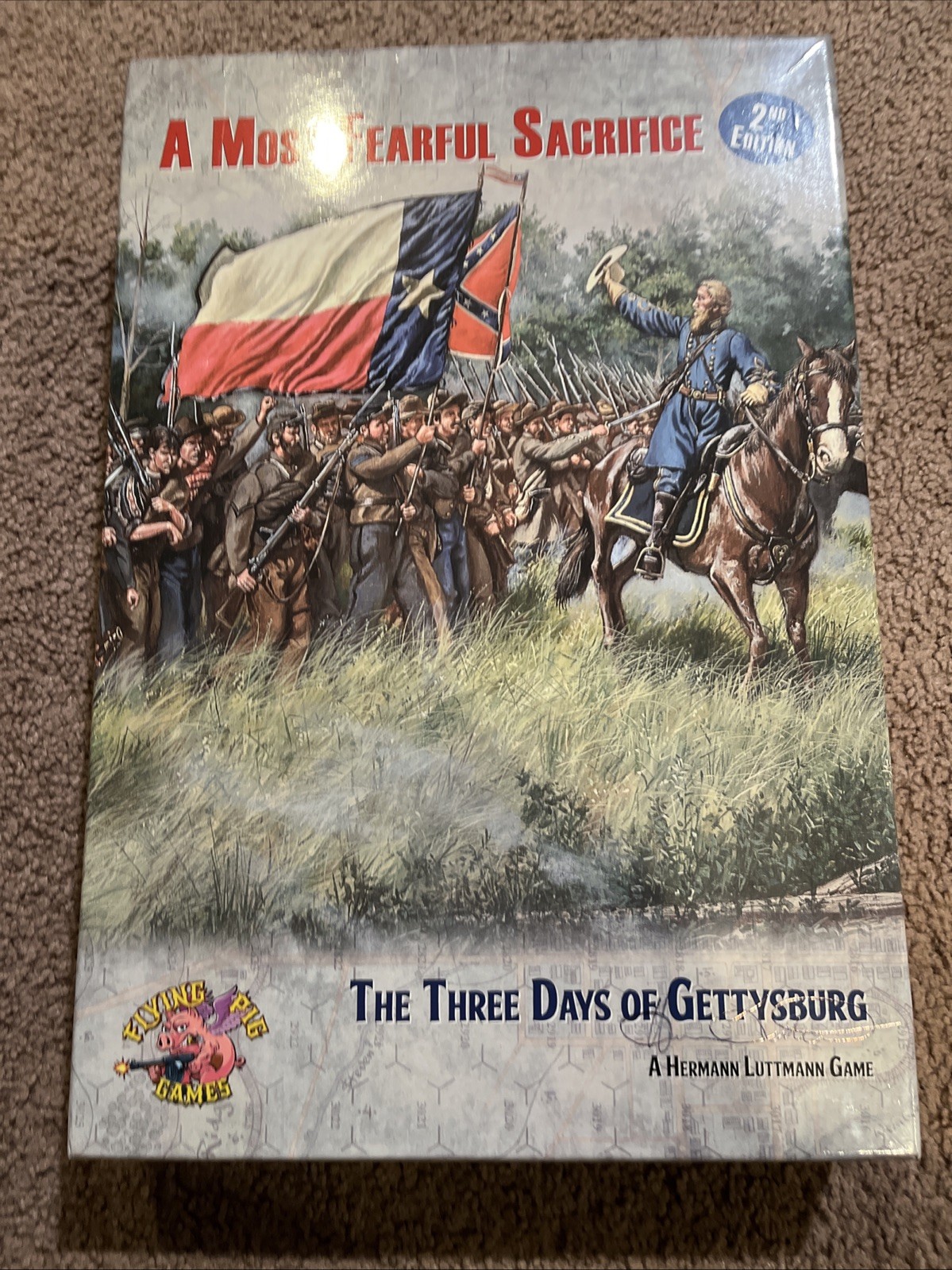 Flying Pig War Game Most Fearful Sacrifice, 2d Ed. Autographed