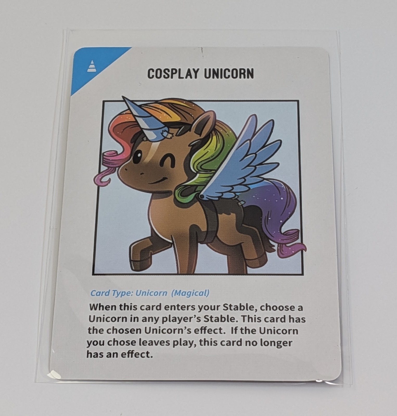Unstable Unicorns Cosplay Unicorn Convention Exclusive Promo Card First Print