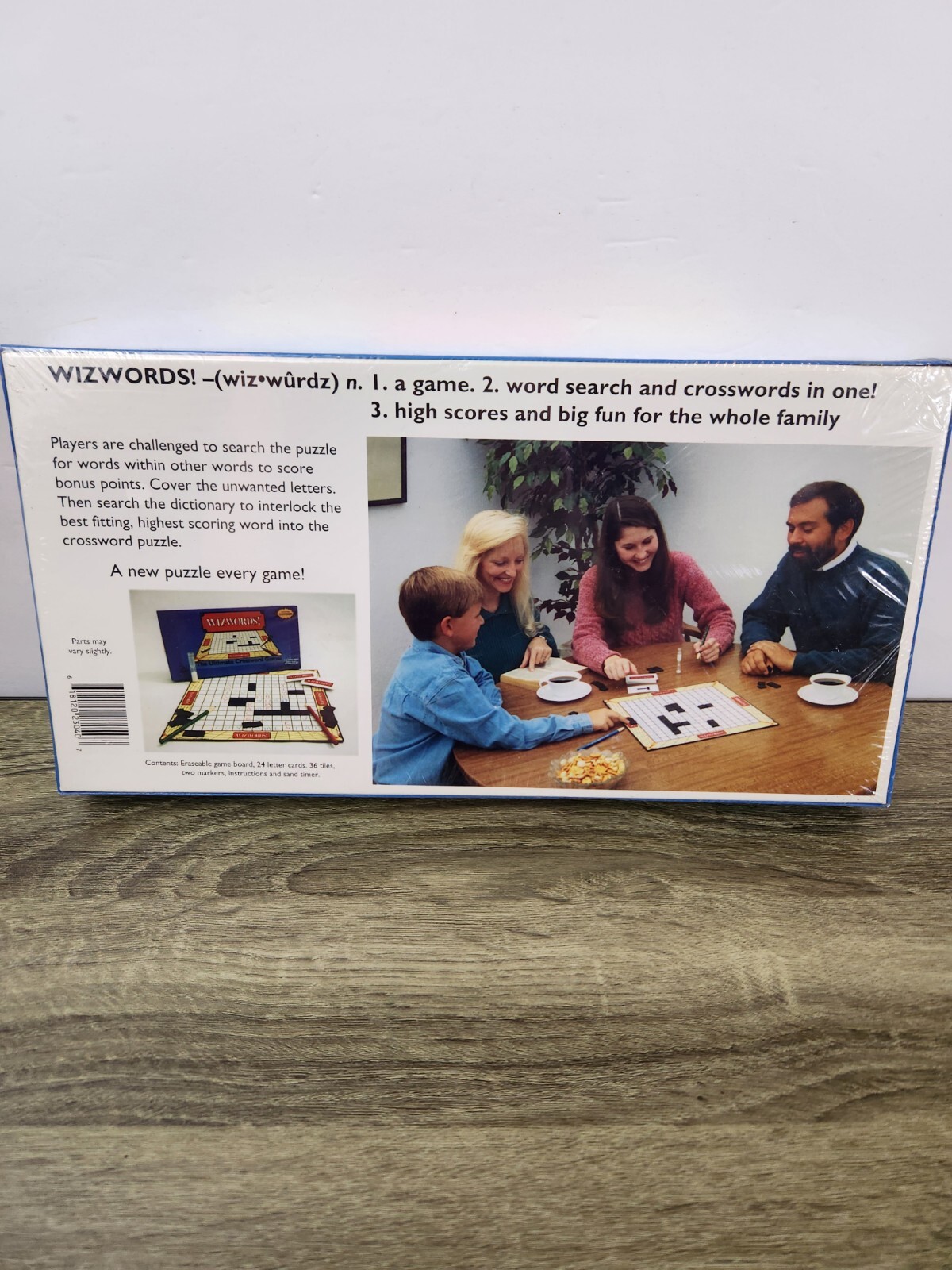 Wizwords The Ultimate Crossword Game by Alexander Game Industries 1995 NEW