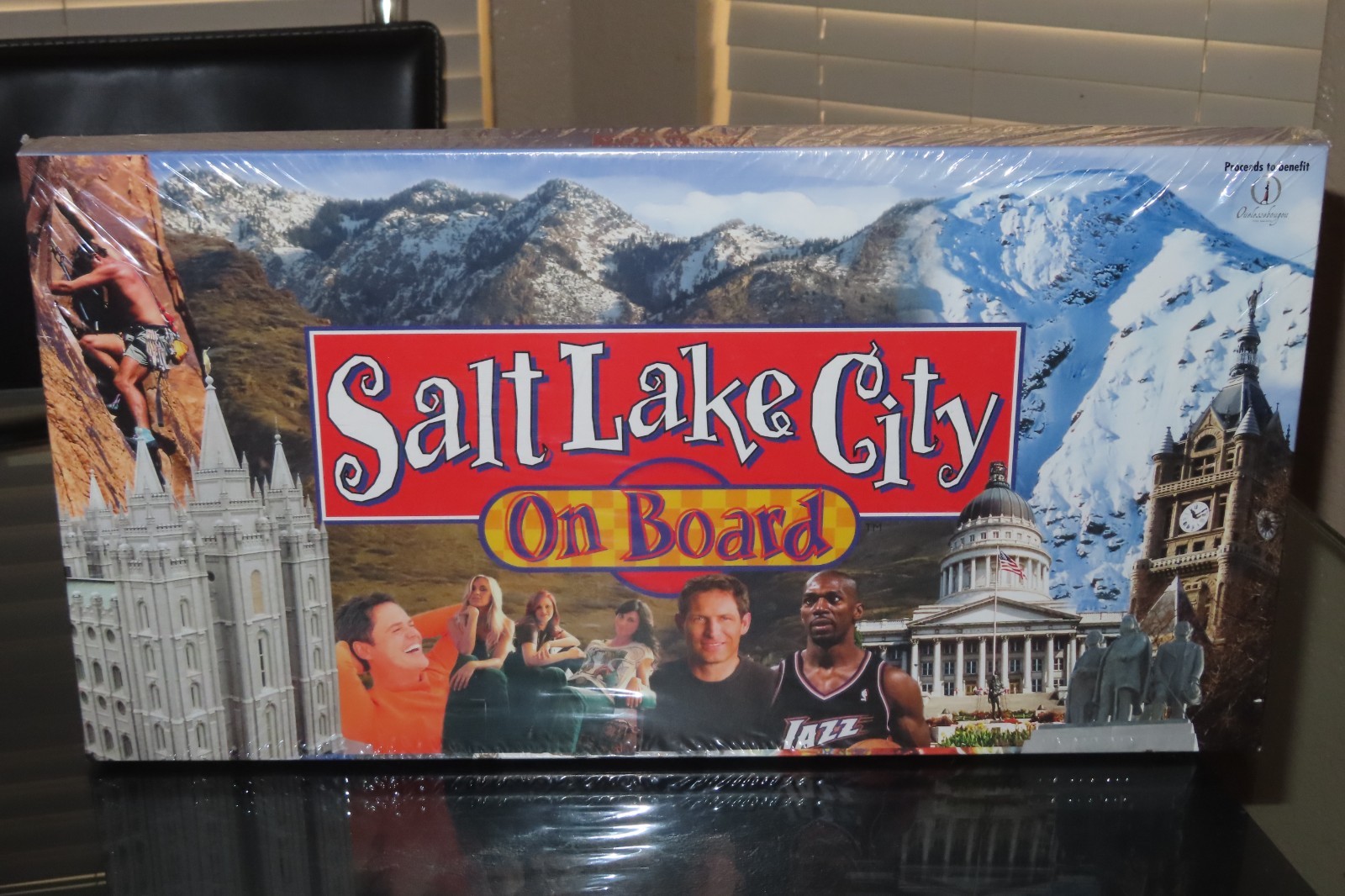 SEALED Salt Lake City On Board Family Night Game Salt Lake Utah Theme Mormon LDS