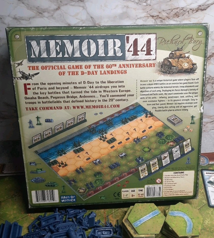 Memoir ’44 Board Game Days Of Wonder (Read Description)