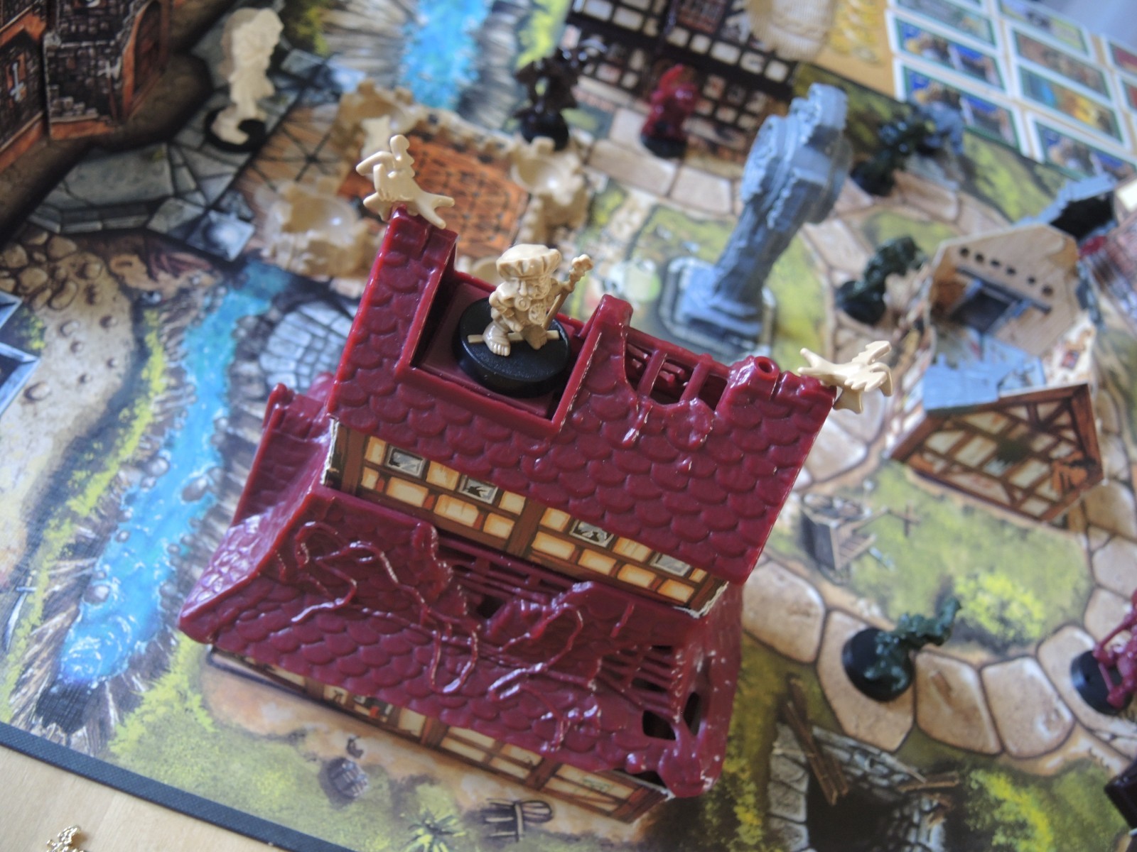 The Black Eye – Village of Horror – Schmidtspiele 100% complete 1992 Unpainted