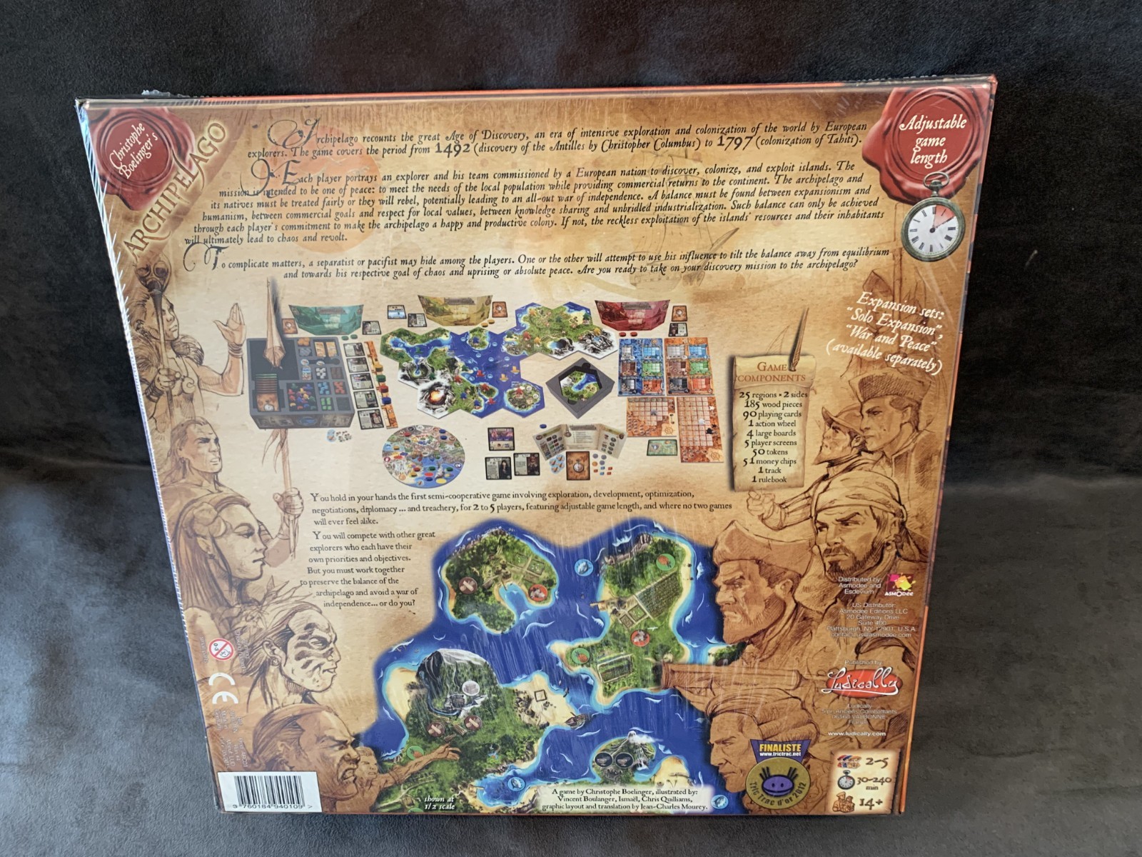 Archipelago Board Game – Ludically/Asmodee 2012 – New in Shrink