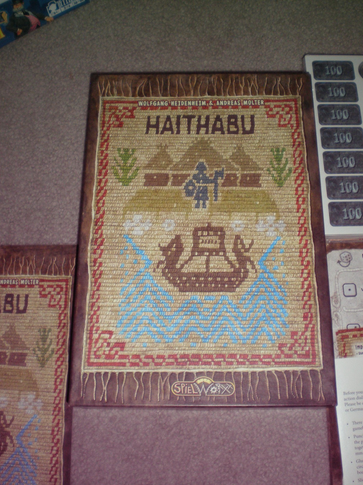 Haithabu Board Game by Speilworxx – Contents In Shrink Never Played Wolfgang