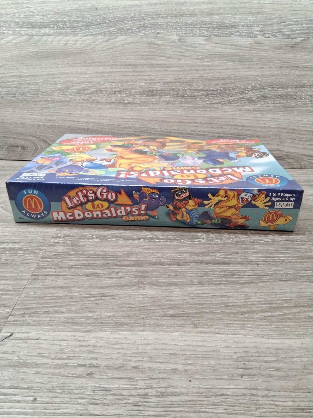 2001 Patch Products – Let’s Go to McDonald’s Game Sealed ( New Package Wear)