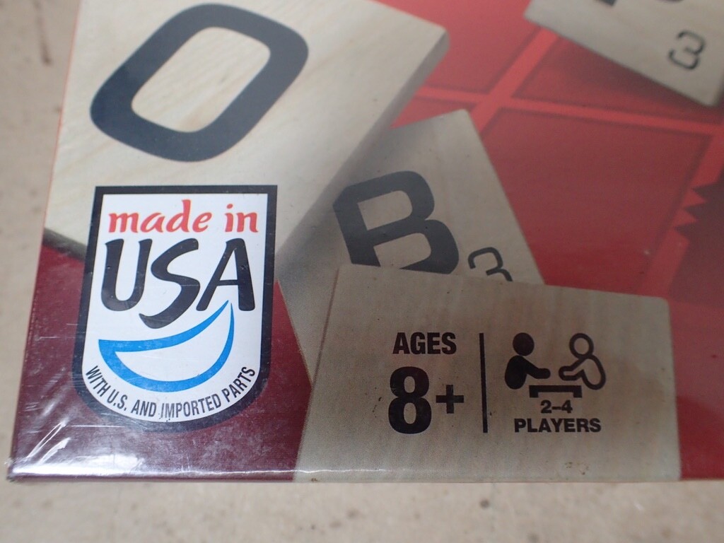 Vintage Hasbro Scrabble Game USA Sealed