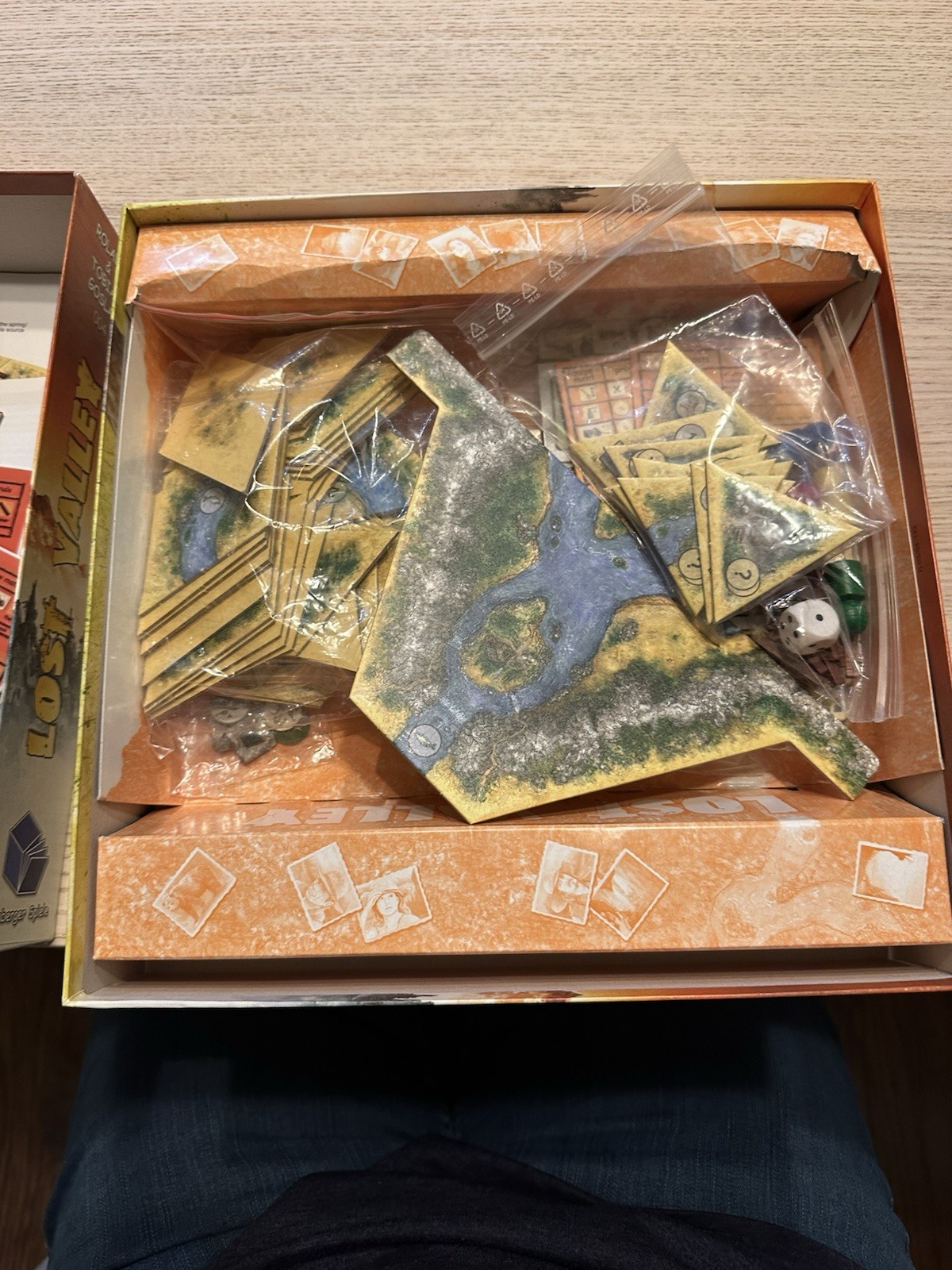 Lost Valley Board Game (Multilingual 2004 edition) – EUC All Parts Included VTG