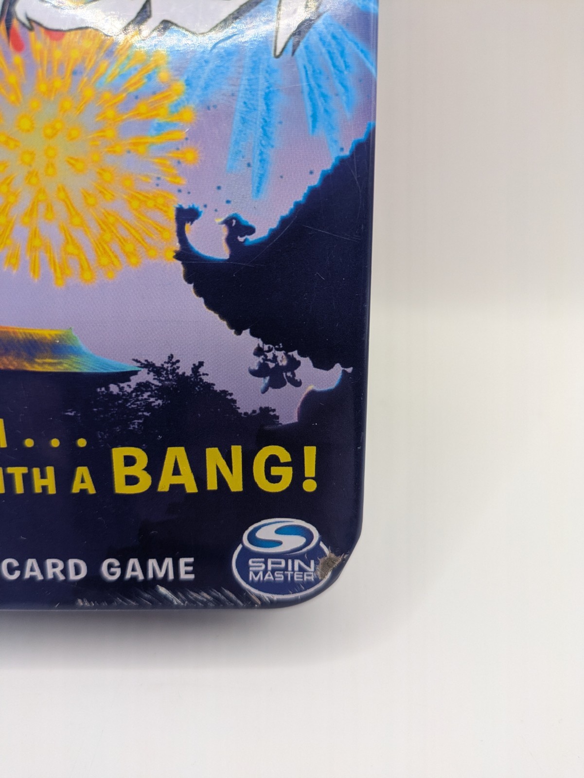 Hanabi Strategy Card Game Travel Tin Case Spin Master COMPLETE! USED!
