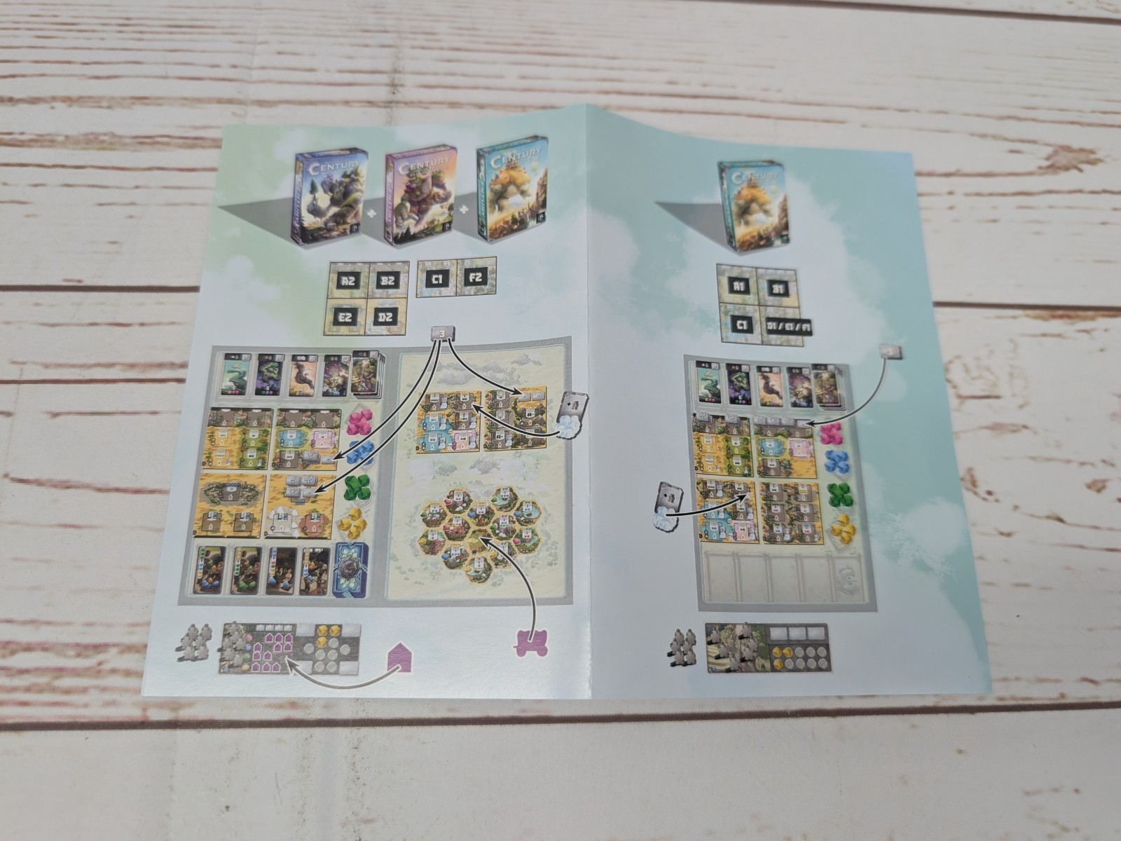 Century Golem Edition An Endless World Playmats Plan B Games New