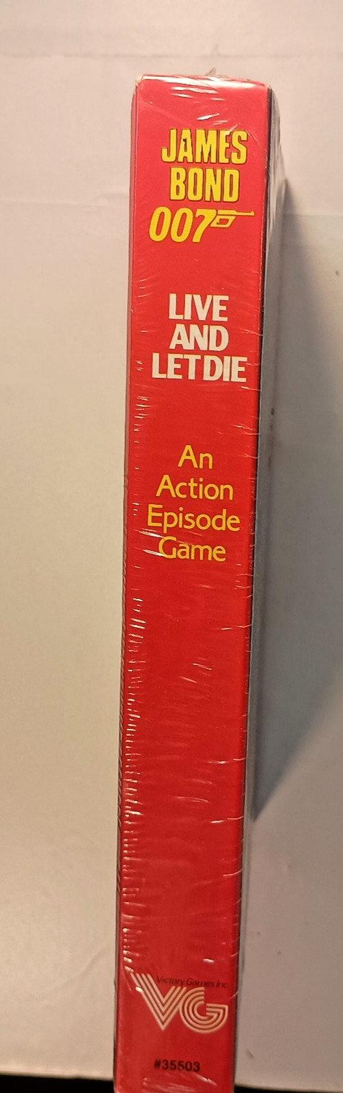 Vintage 1985 James Bond 007 Live and Let Die Action Episode Board Game Sealed