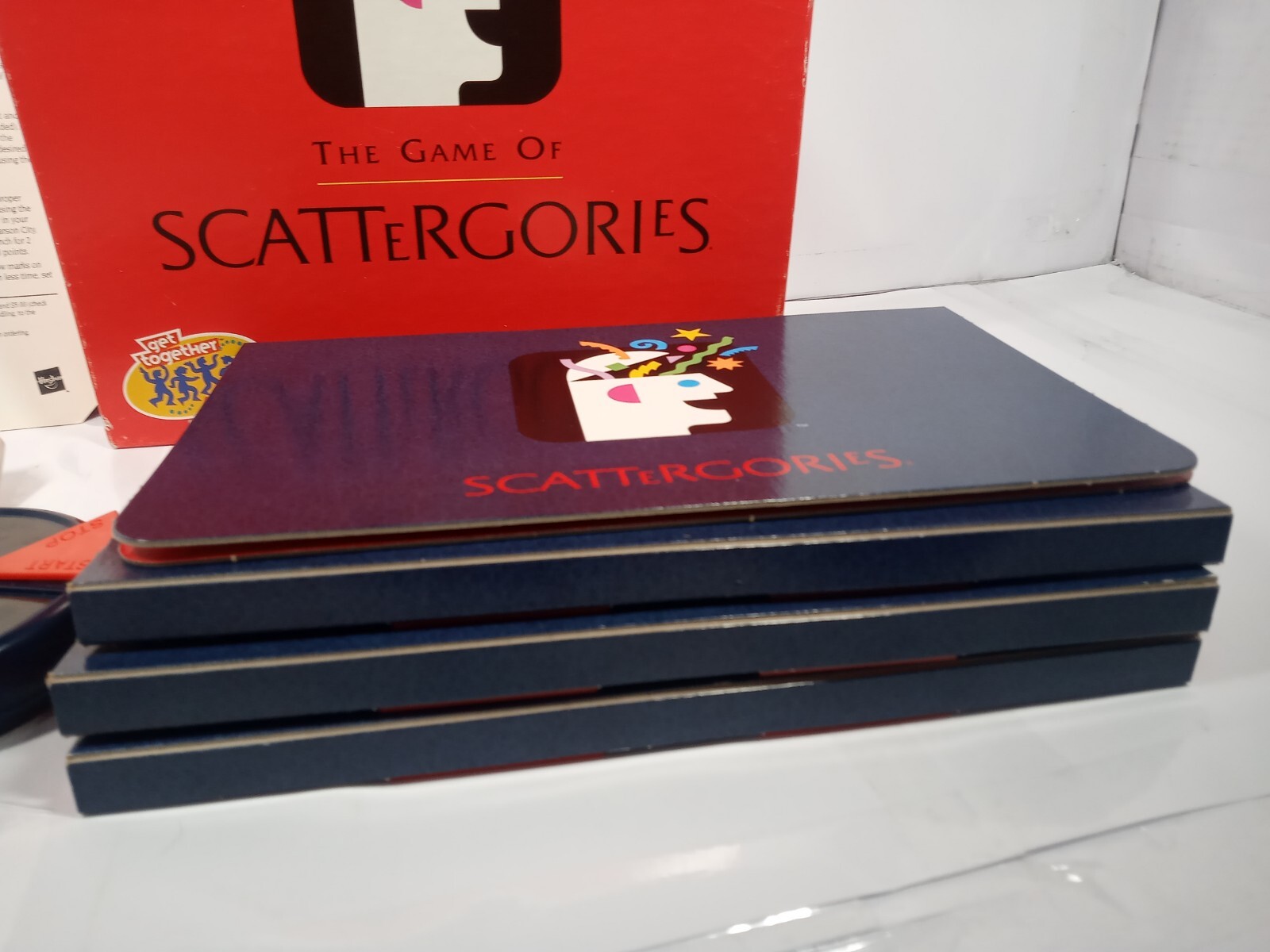 The Game Of Scattergories (1999, Hasbro) Complete