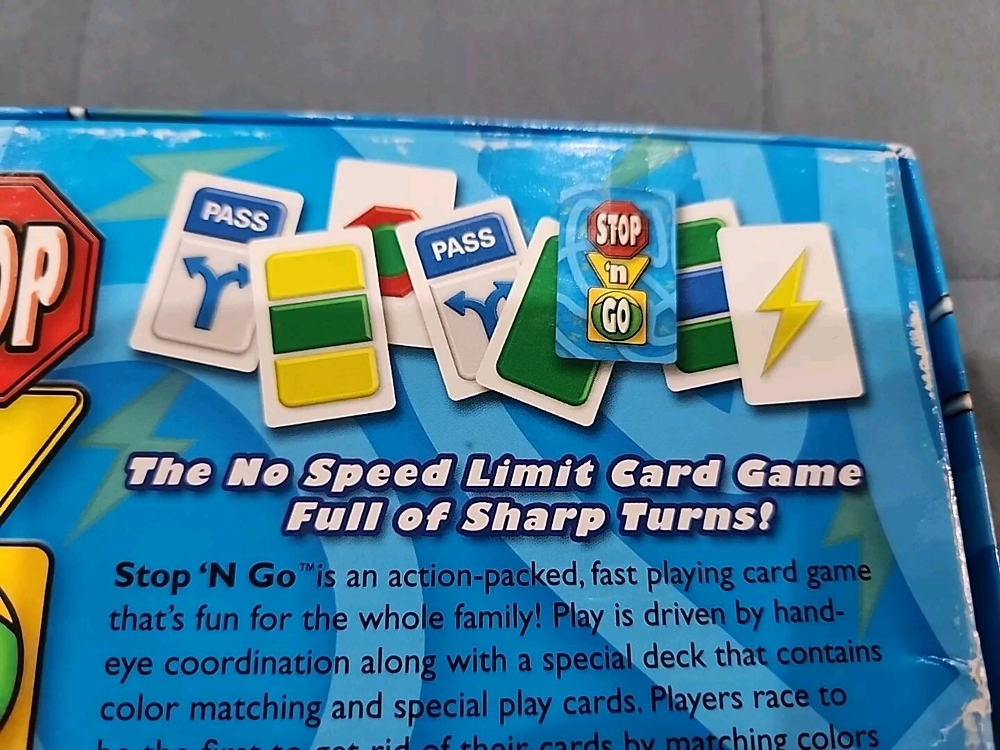 Stop ‘N Go Game Children’s Fast Fun Card Game Racing Hand-Eye Coordination