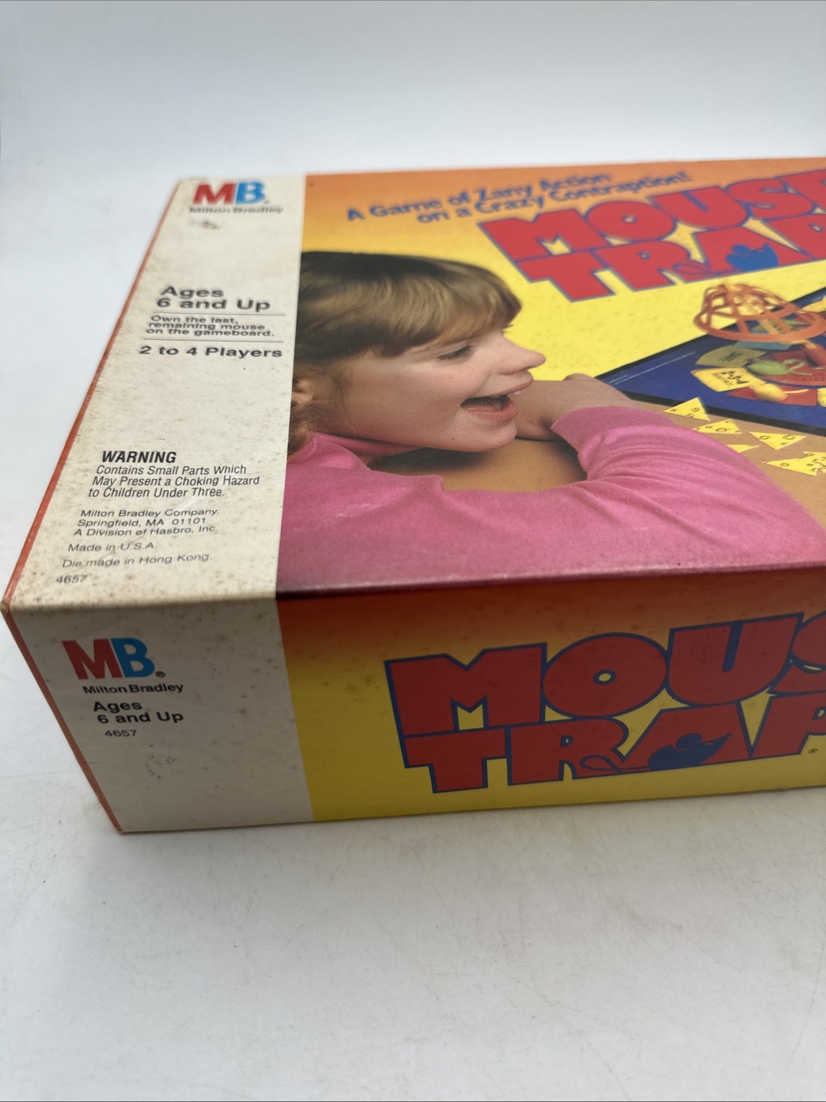 Vntg MOUSE TRAP Board Game by Milton Bradley 1986 Untested READ Description