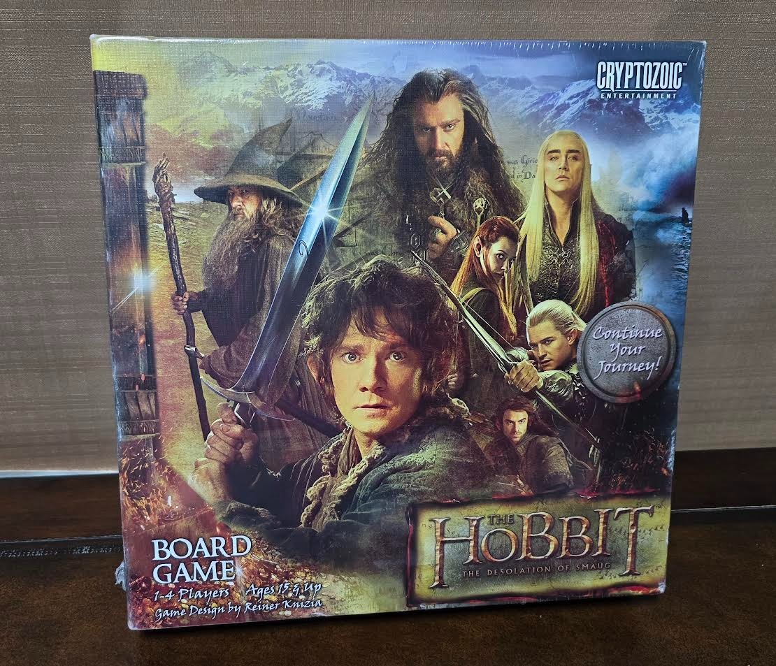 The Hobbit Desolation of Smaug Board Game Cryptozoic Entertainment / NEW Sealed