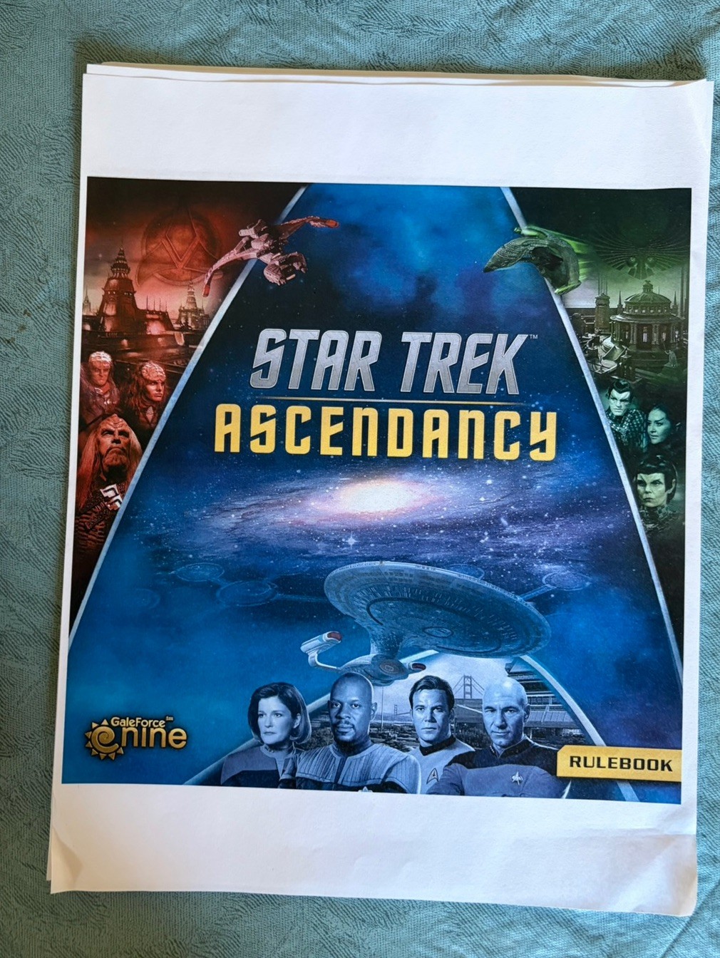 Star Trek: Ascendancy Core Board Game – READ