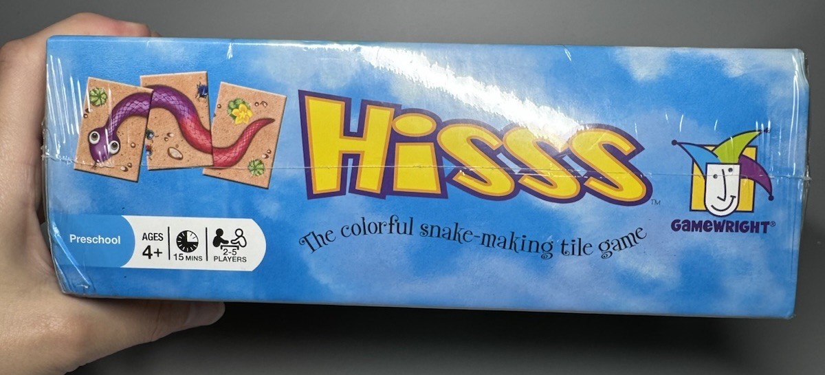HISSS – The Colorful Snake Making Tile Matching Game Gamewright (2016) – SEALED