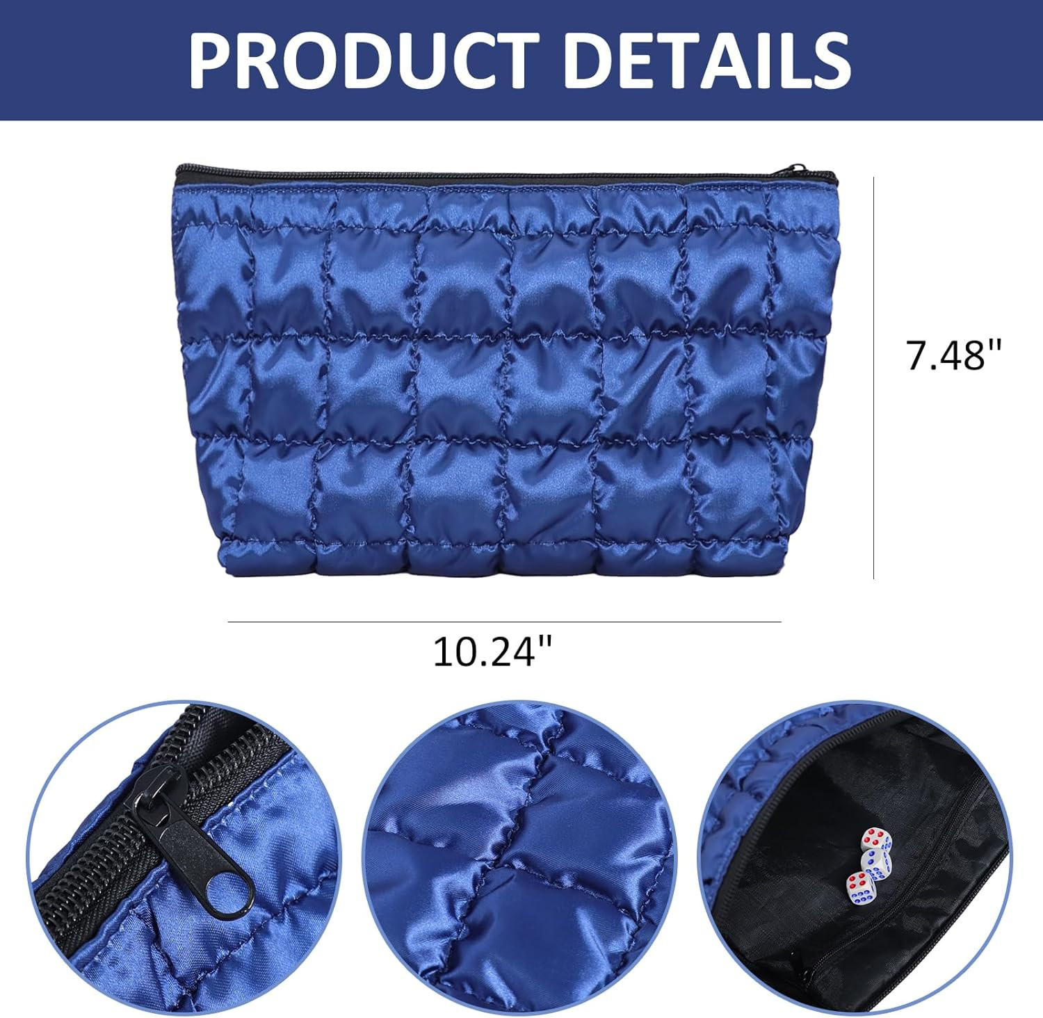 Empty Mahjong Tiles Bag, Thickened Mahjong Bag for 166 American Mahjong Tile Set