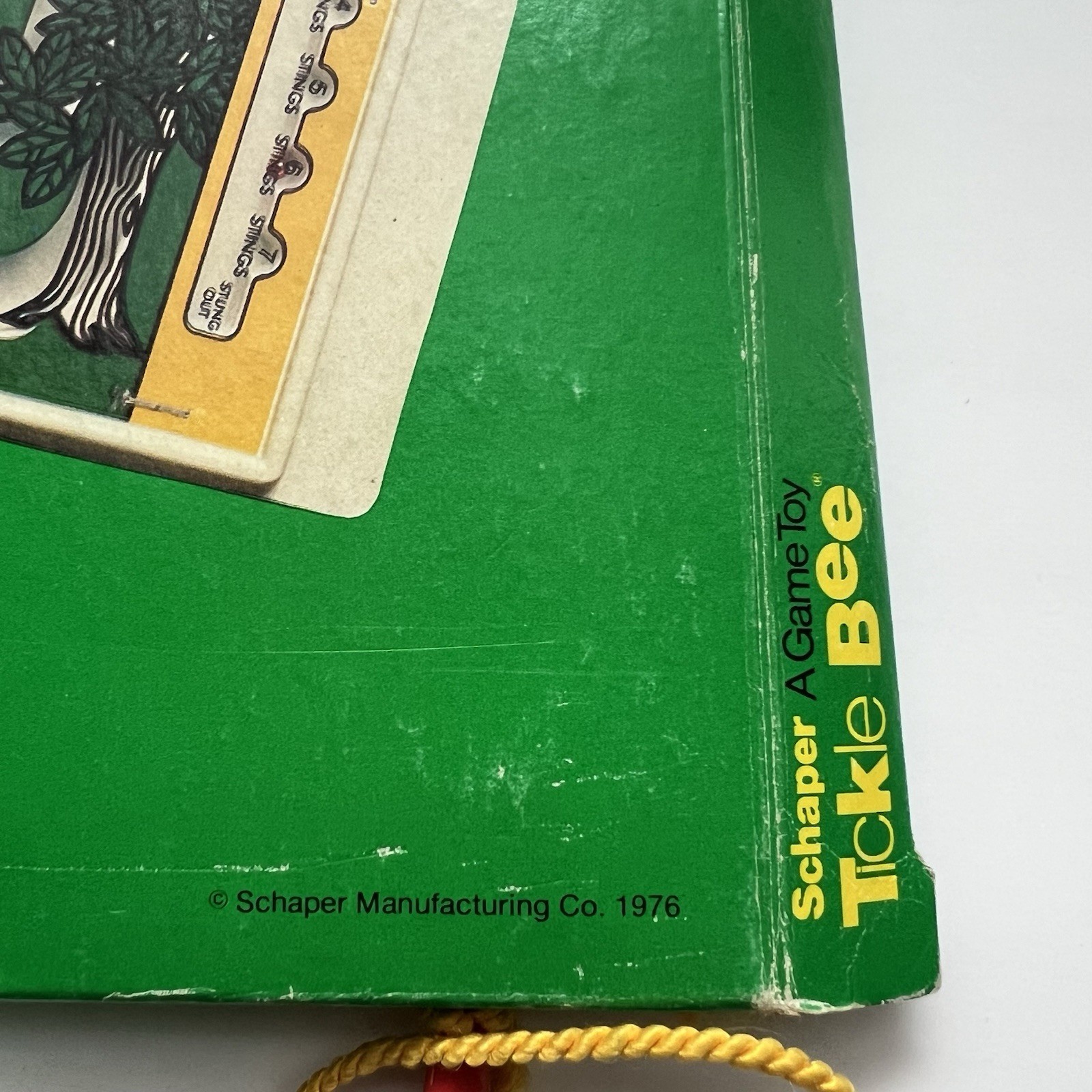 Vintage 1976 Schaper Tickle Bee Magnetic Maze Board Game Complete in Box #215
