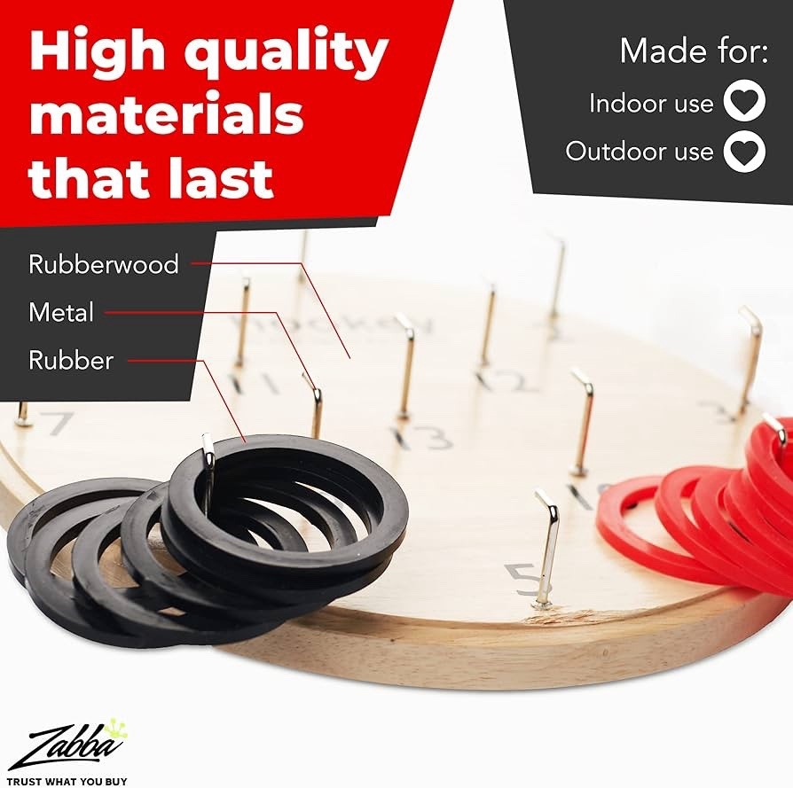 Elite Sportz Ring Toss Games for Adults & Kids – Wall Games for Indoor & Outdoor