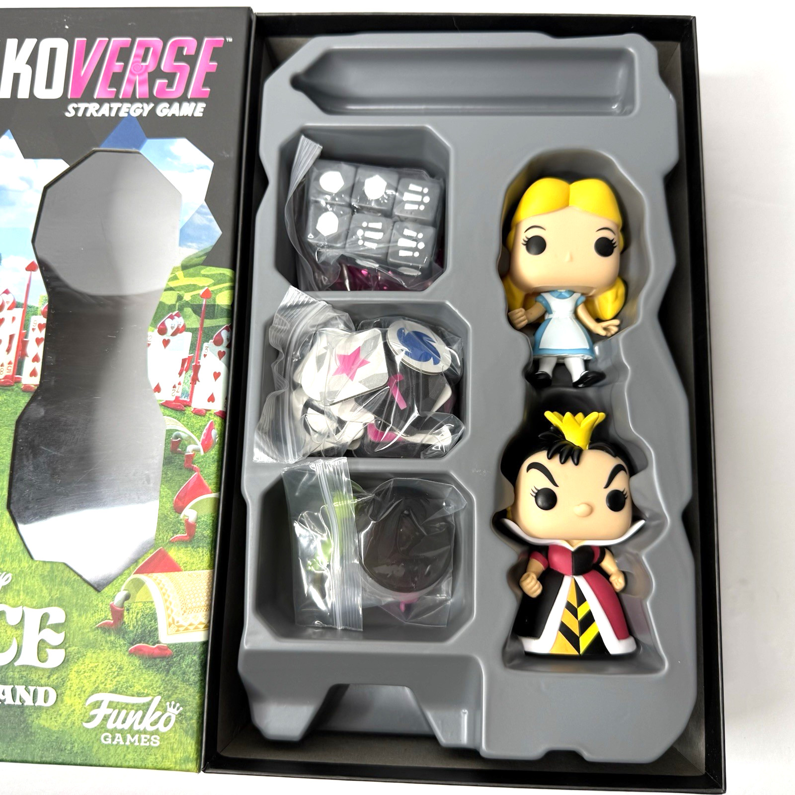 Pop! Funkoverse Strategy Game Disney Alice In Wonderland 100 Ages 10+ 2 Players
