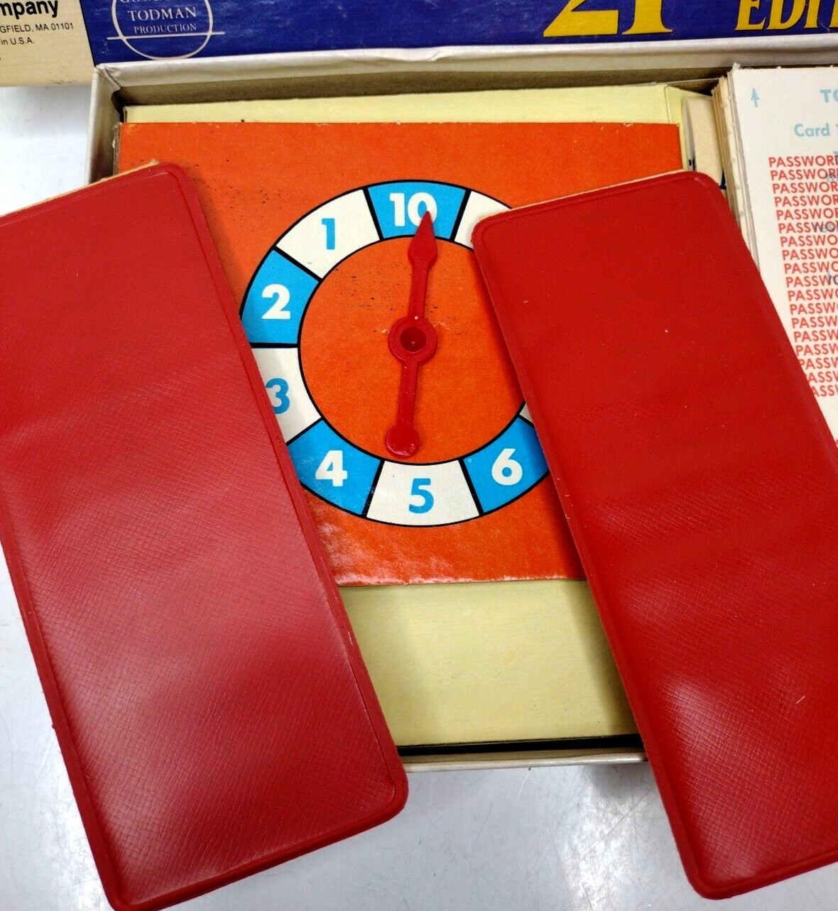 Vintage 1978 PASSWORD Board Game in Box Complete 21st Edition 3-4 Players USA