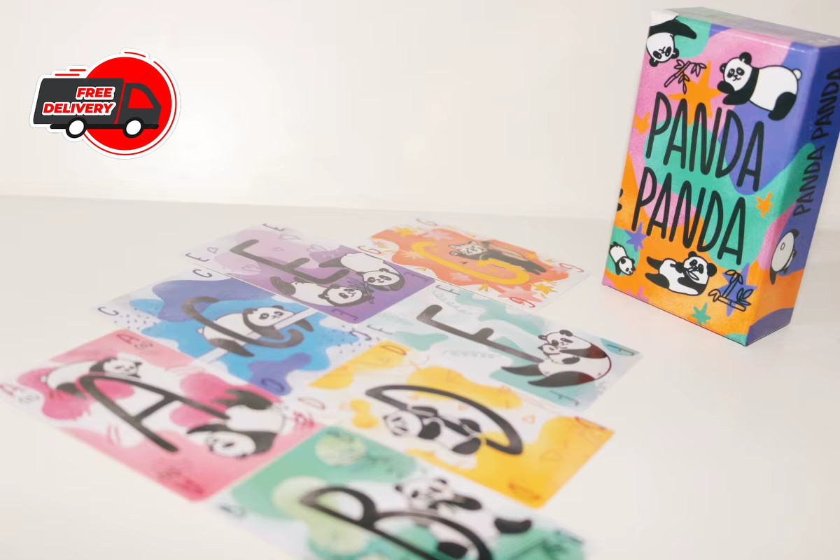 PANDA PANDA Board Game Family Party Table Game 2-4 Players Funny Card Strategy