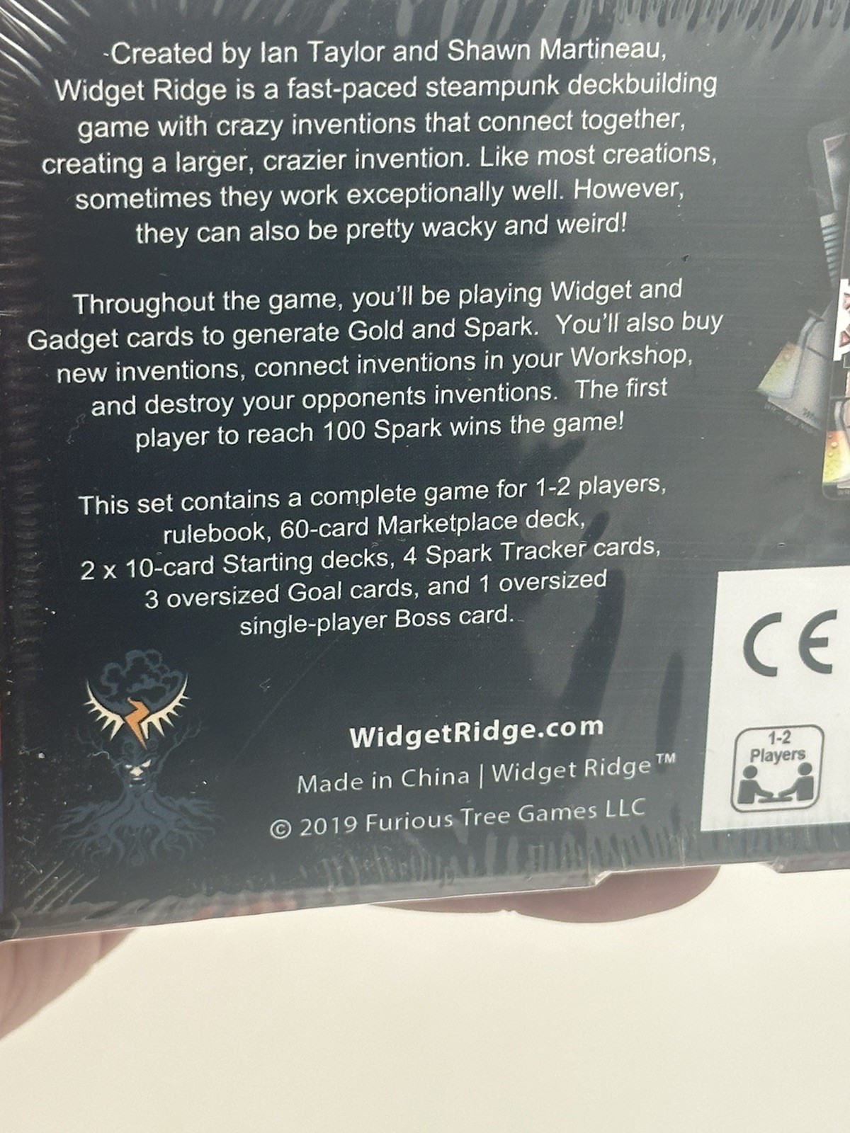 Widget Ridge Steampunk DeckBuilding Game + Fire In Which We Learn Story Pack!