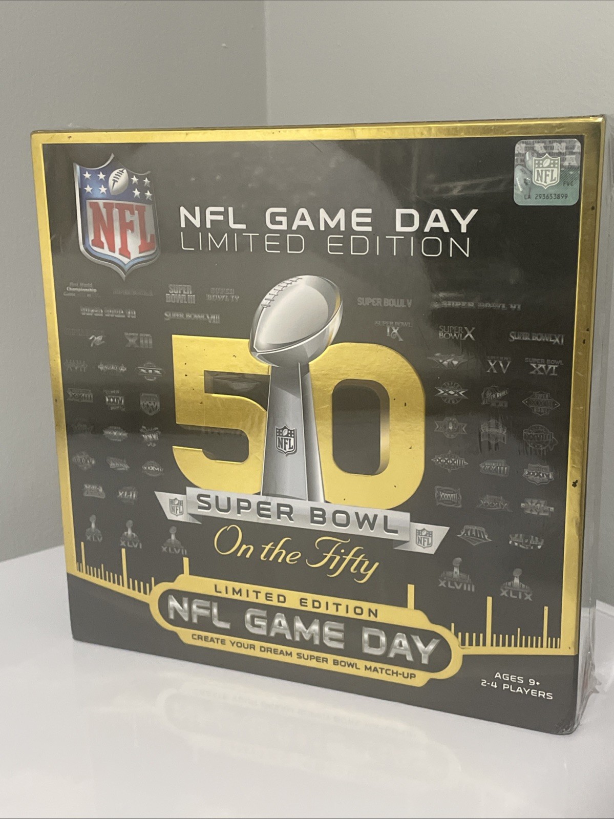 NEW SEALED 2015 NFL Game Day Limited Edition Super Bowl Board Game On the 50