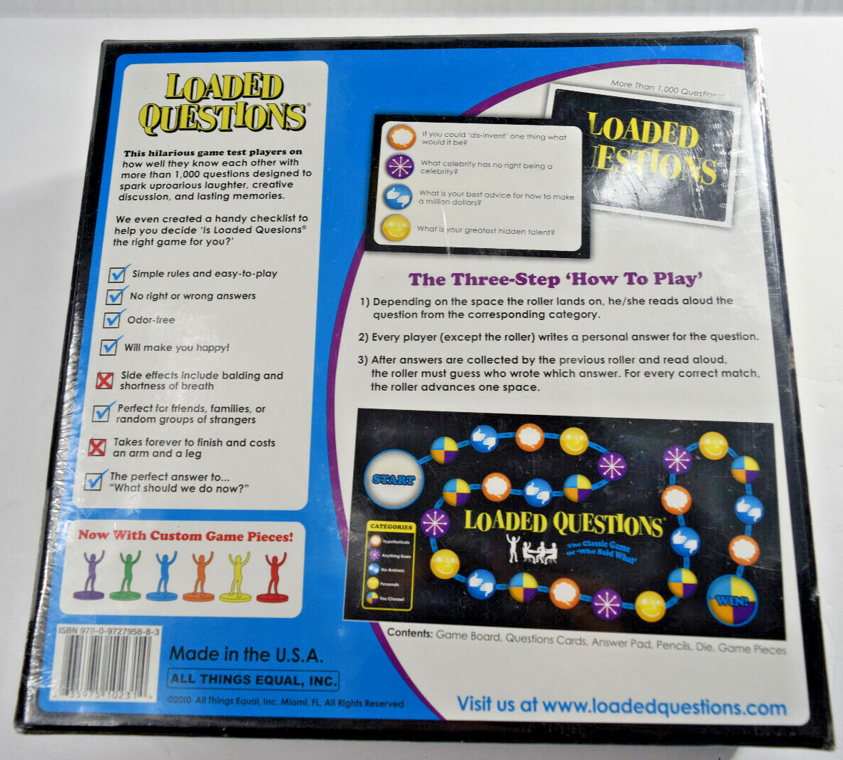 Loaded Questions Party Game – Brand New Sealed – Dated 2010