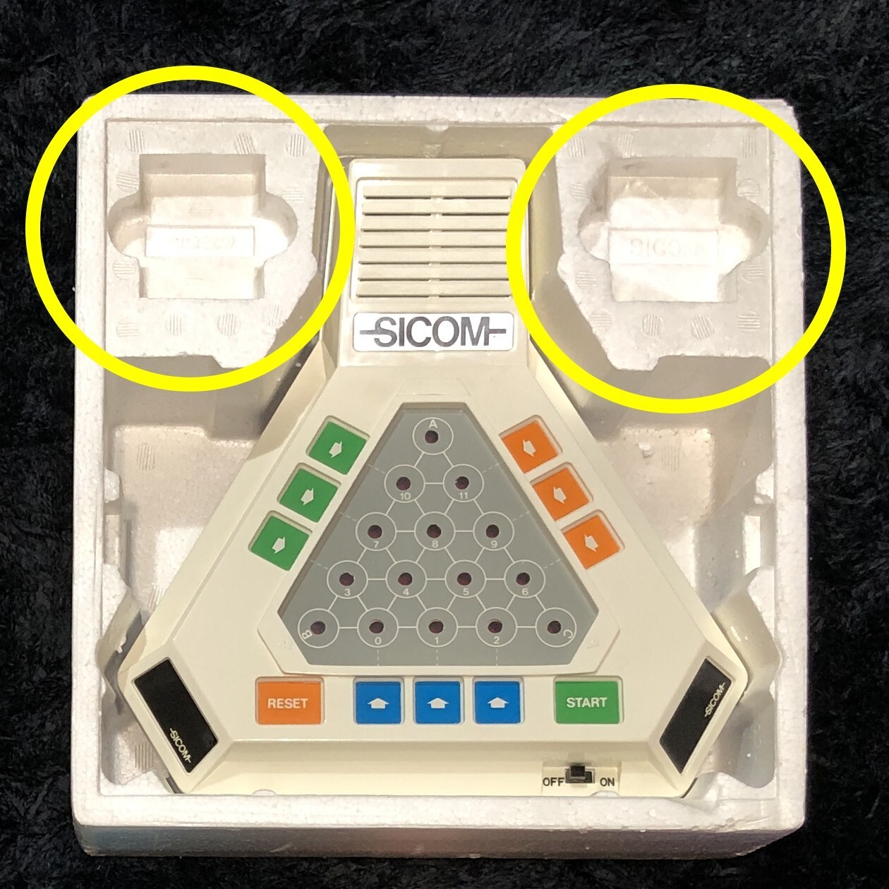 VINTAGE SICOM ELECTRONIC GAME 16 GAMES IN ONE MULTI GAME COMPUTER YONEZAWA